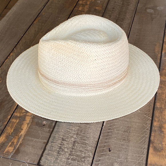 Rag & Bone Panama Packable Fedora Straw $225 - Picture 5 of 11